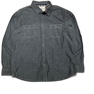 Weatherproof Vintage Grey Button Down Shirt
